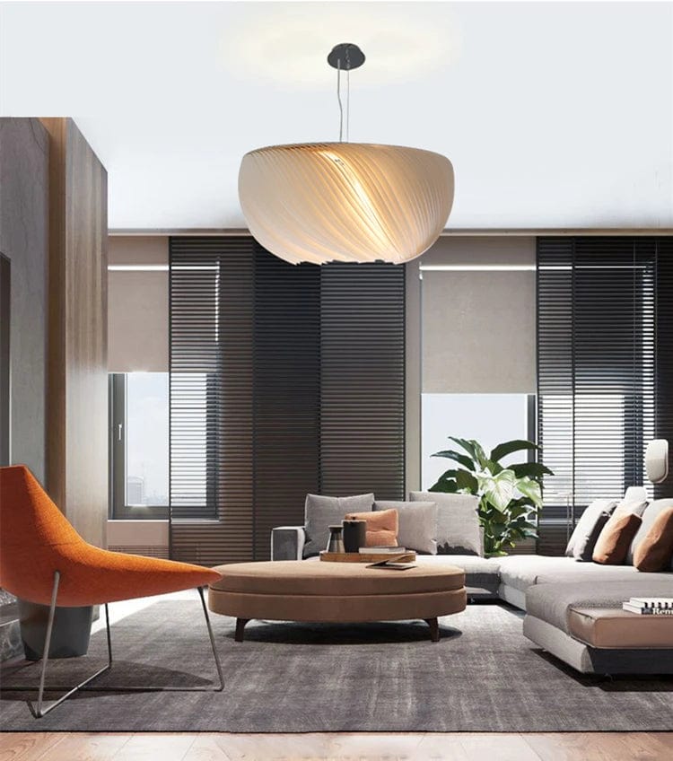 Suspension LED blanche  faite main pour un éclairage intérieur moderne et tendance | Marco Lucetti