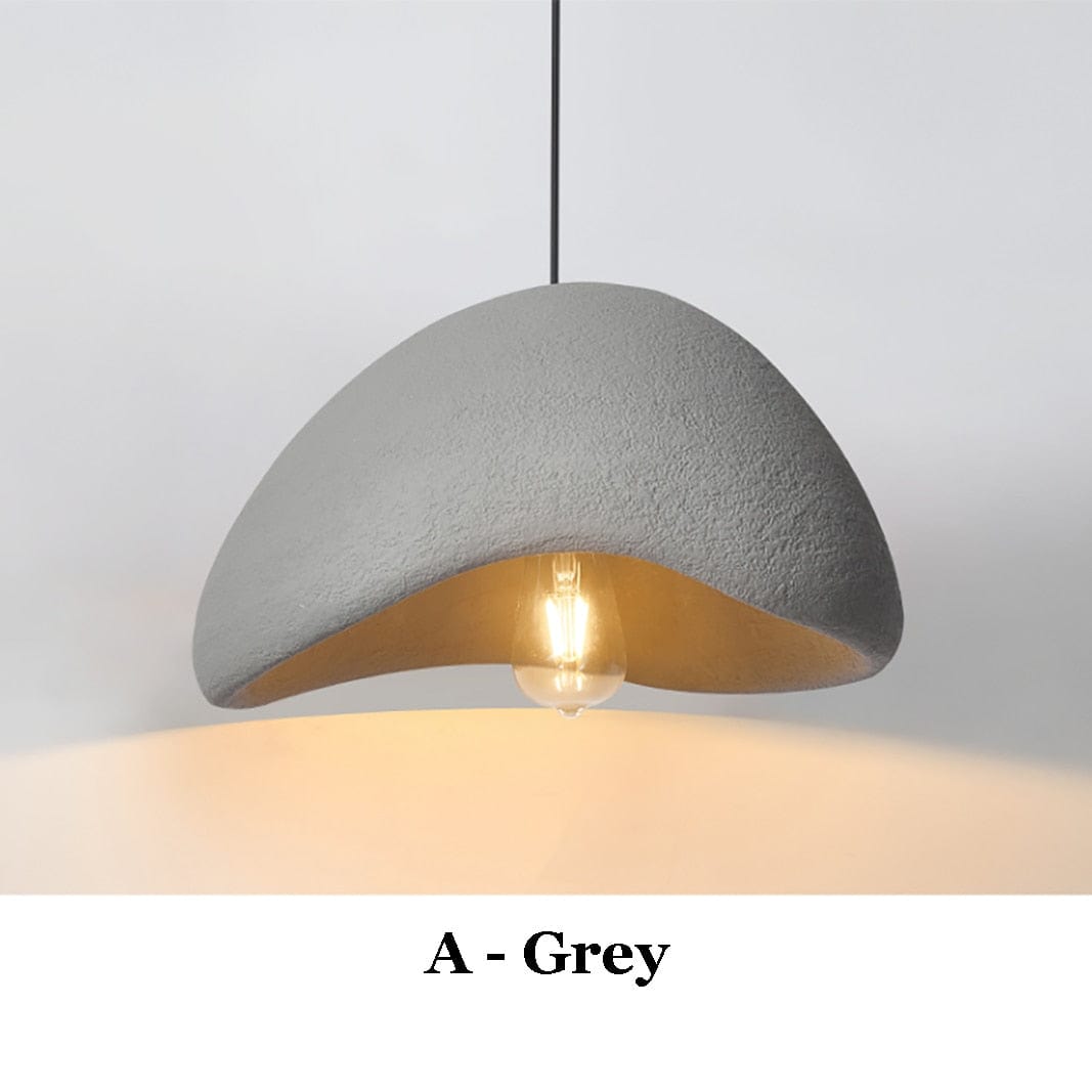 Suspension LED Boaz - Design minimaliste et original. | Marco Lucetti A - Gris / D30 x H150cm / Chaude