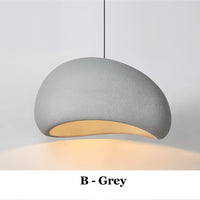 Suspension LED Boaz - Design minimaliste et original. | Marco Lucetti B - Gris / D30 x H150cm / Chaude