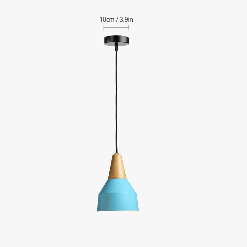 Suspension LED Bois Naturel | Marco Lucetti