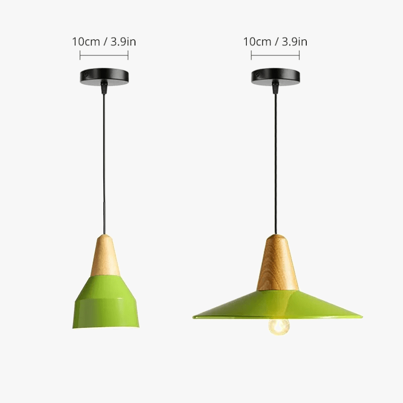 Suspension LED Bois Naturel | Marco Lucetti