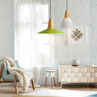 Suspension LED Bois Naturel | Marco Lucetti