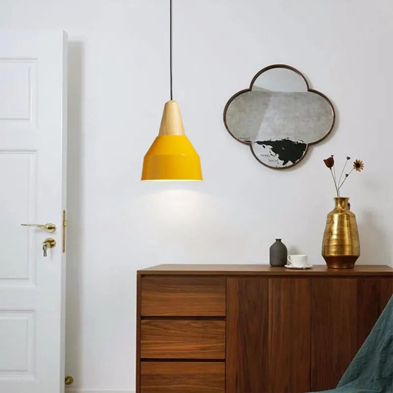 Suspension LED Bois Naturel | Marco Lucetti