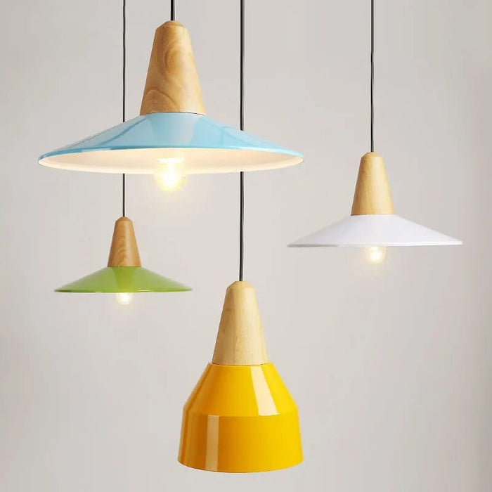 Suspension LED Bois Naturel | Marco Lucetti
