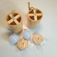 Suspension Led Bois Nordique pour Cuisine et Bar | Marco Lucetti