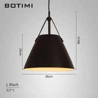Suspension LED Botimi en métal et tissu | Marco Lucetti