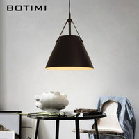 Suspension LED Botimi en métal et tissu | Marco Lucetti