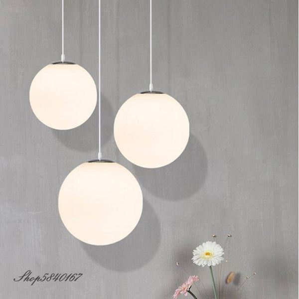 Suspension LED Boule Blanche | Marco Lucetti