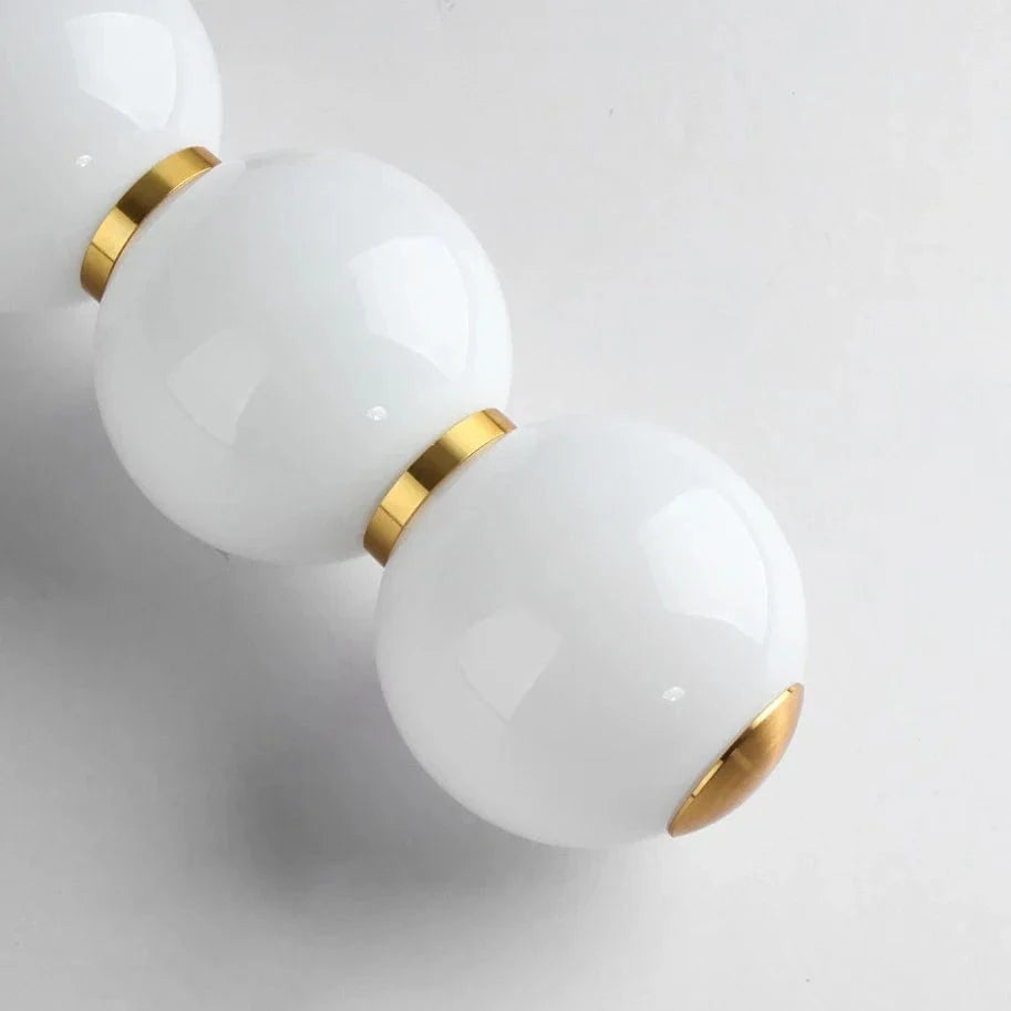 Suspension LED Boule Or Brillant | Marco Lucetti