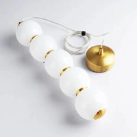 Suspension LED Boule Or Brillant | Marco Lucetti