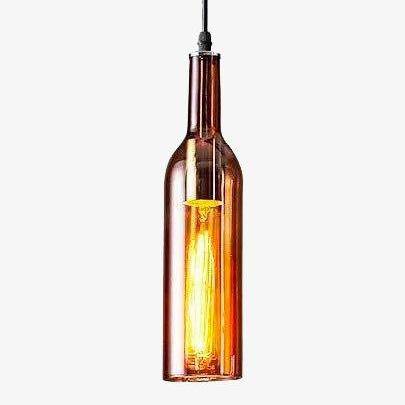 Suspension LED Bouteille Colorée | Marco Lucetti