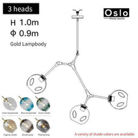 Suspension LED "Branch Glow" | Marco Lucetti Doré / 3 lampes