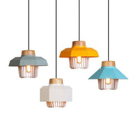 Suspension LED "Cage Colorée Loft" | Marco Lucetti