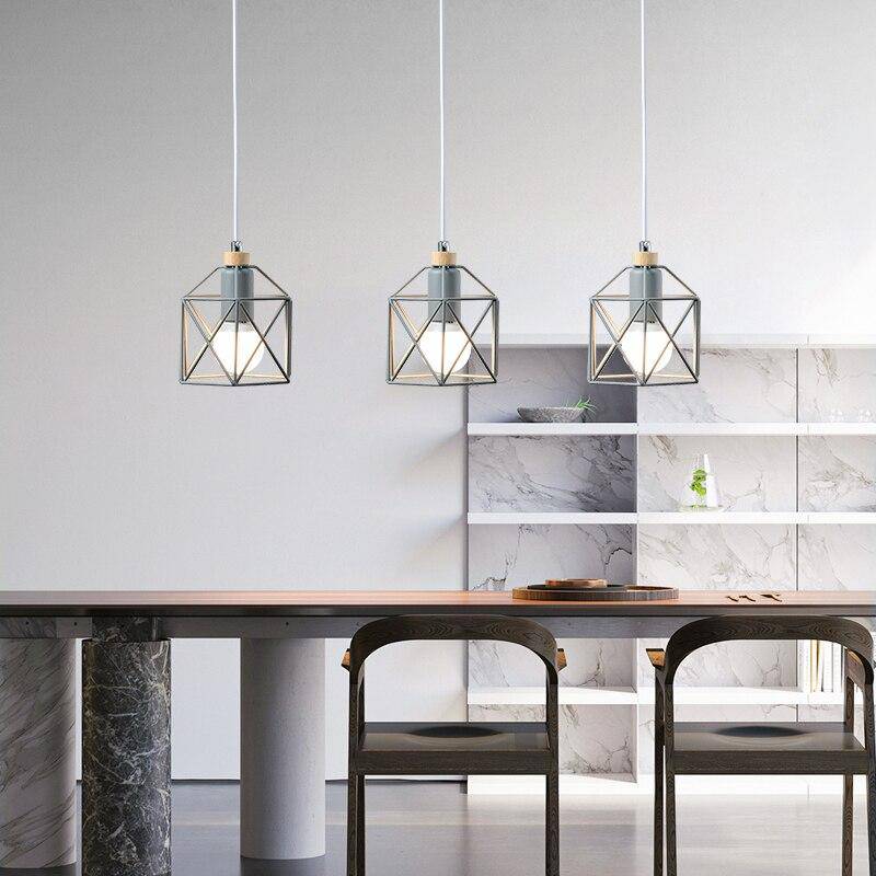 Suspension LED Cage Métal Moderniste | Marco Lucetti