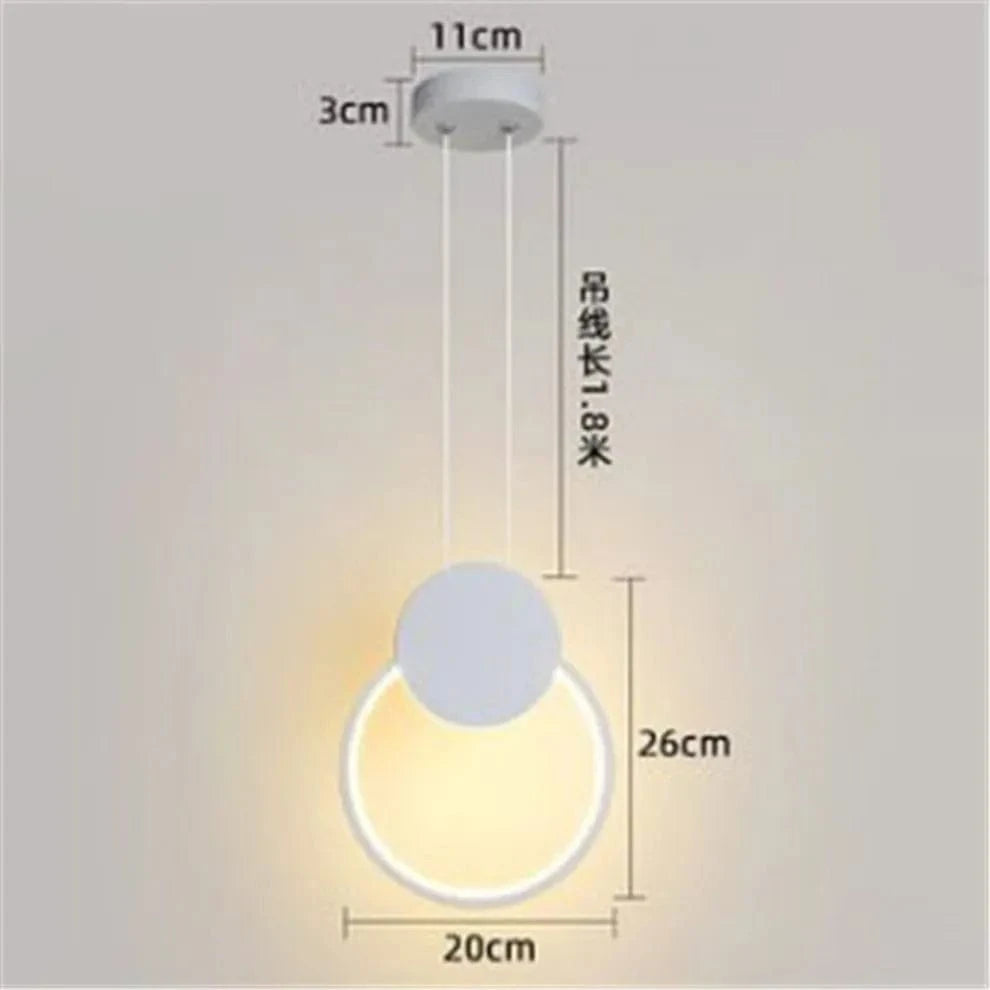Suspension LED Carré Géométrique Nordique Métal 2020 | Marco Lucetti Blanc A / Lumière chaude
