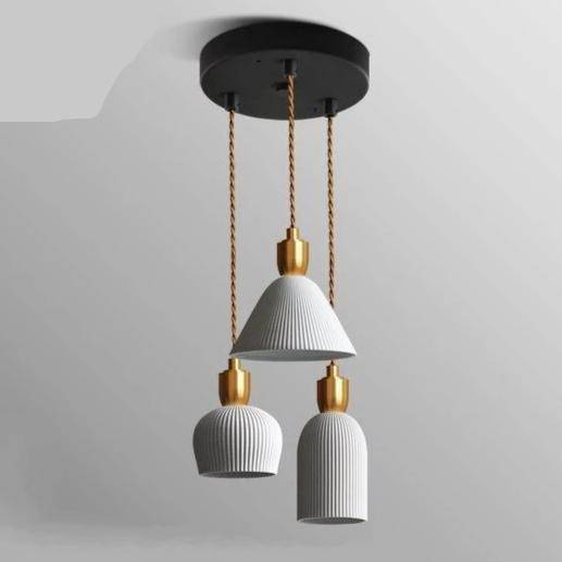 Suspension LED céramique design | Marco Lucetti Combinaison B