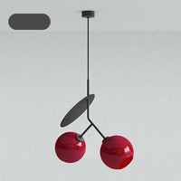 Suspension LED Cerise Déco en Métal | Marco Lucetti C - 2 lampes / 50cm