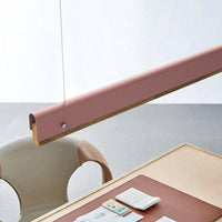 Suspension LED chic en bois et métal coloré | Marco Lucetti