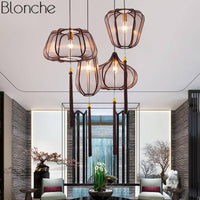 Suspension LED Chinoise en Tissu | Marco Lucetti