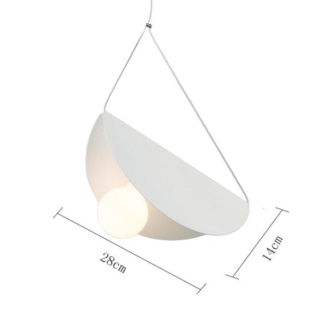 Suspension LED Circulaire Moderne Kaia | Marco Lucetti Blanc