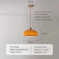 Suspension LED Citrouille Glow | Marco Lucetti 023PL008 orange / Blanc froid