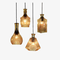 Suspension LED Cognac Vintage. | Marco Lucetti