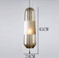 Suspension LED Color Loft | Marco Lucetti B - Cognac / Froide