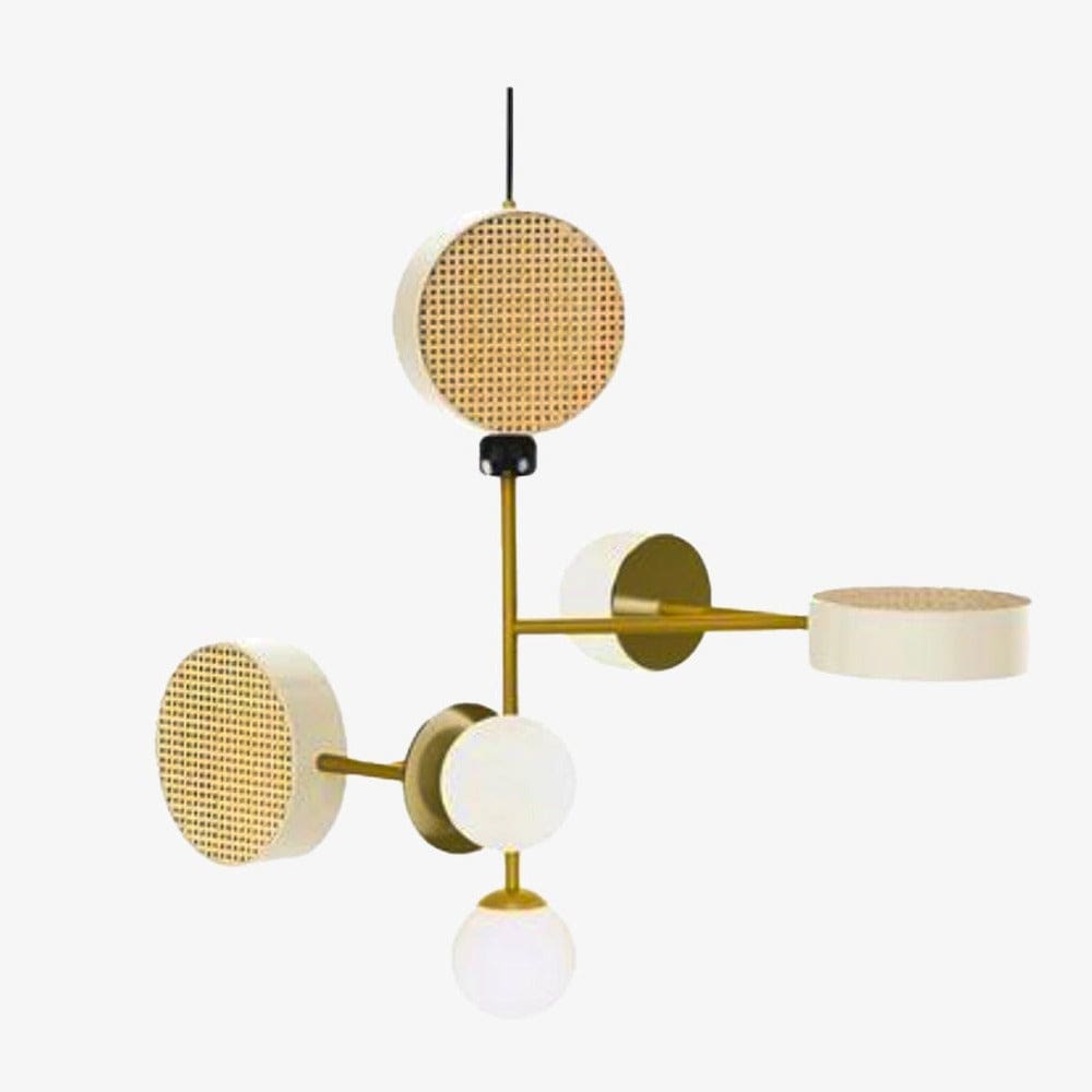 Suspension LED Colorama | Marco Lucetti 6 lampes / Mixte A / 100 x 70cm