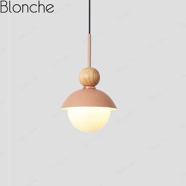 Suspension LED Colorée Creative | Marco Lucetti Rose