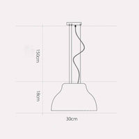 Suspension LED colorée en métal - Design Moderne | Marco Lucetti