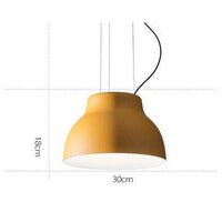 Suspension LED colorée en métal - Design Moderne | Marco Lucetti Jaune