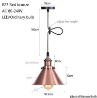 Suspension LED colorée pour un décor industriel | Marco Lucetti Bronze / B