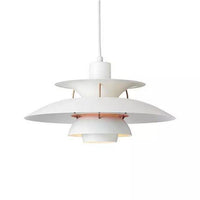 Suspension LED Colorée Umbrella | Marco Lucetti Blanc bicolore / 35cm / Chaude