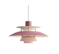 Suspension LED Colorée Umbrella | Marco Lucetti Rose / 35cm / Chaude