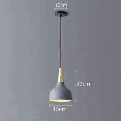 Suspension LED ColorMetal | Marco Lucetti Gris foncé / Blanc froid