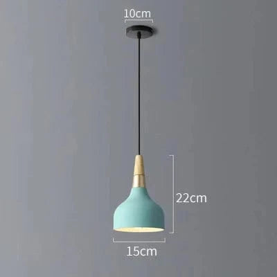Suspension LED ColorMetal | Marco Lucetti Vert / Blanc froid