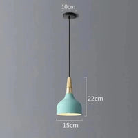 Suspension LED ColorMetal | Marco Lucetti Vert / Blanc froid