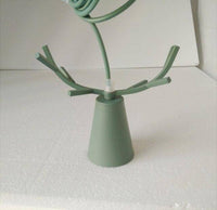 Suspension LED Conique aux Cornes Lumineuses | Marco Lucetti Vert