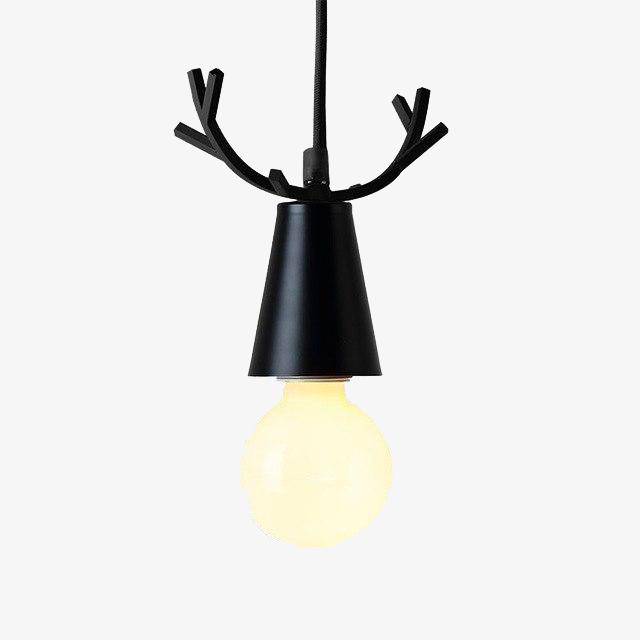 Suspension LED Conique "Cerf Coloré"