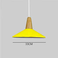 Suspension LED Conique Colorée ArtisticShapes | Marco Lucetti B / Jaune