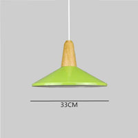 Suspension LED Conique Colorée ArtisticShapes | Marco Lucetti B / Vert