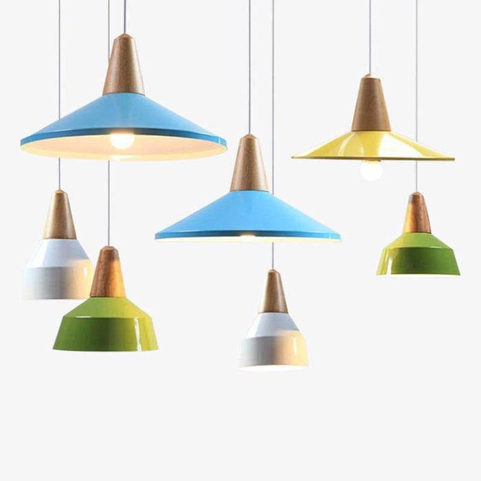 Suspension LED Conique Colorée ArtisticShapes