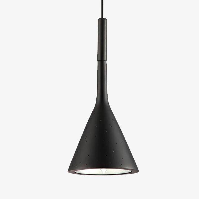 Suspension LED Conique Colorée | Marco Lucetti Noir