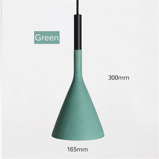 Suspension LED Conique Colorée | Marco Lucetti Vert