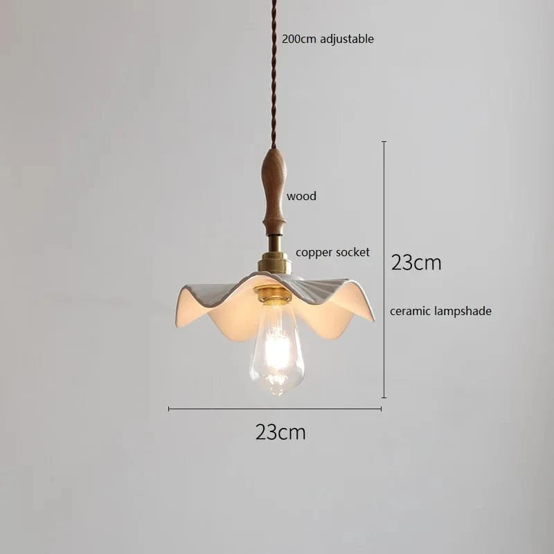 Suspension LED Conique Design en Céramique | Marco Lucetti Blanc 7