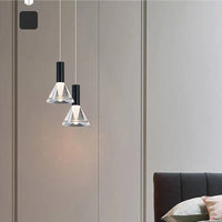 Suspension LED Conique en Acrylique: Design Moderne | Marco Lucetti