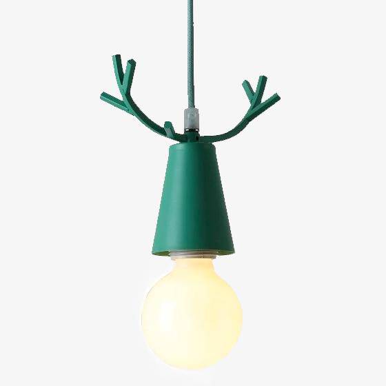 Suspension LED Conique aux Cornes Lumineuses