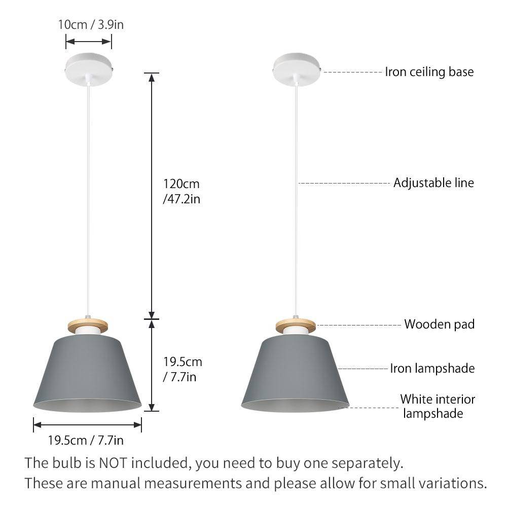 Suspension LED Conique Multicolore pour Restaurants | Marco Lucetti