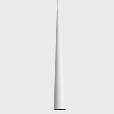 Suspension LED Conique Vari-LED | Marco Lucetti Blanc / L 270mm / 7W | Blanc chaud