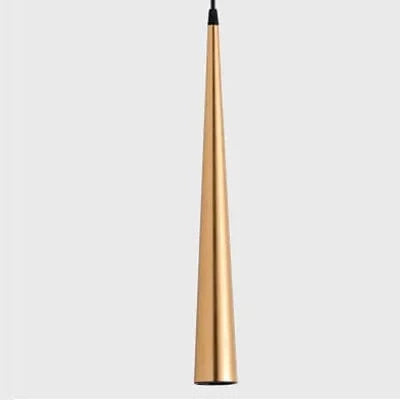 Suspension LED Conique Vari-LED | Marco Lucetti Or / L 270mm / 7W | Blanc chaud